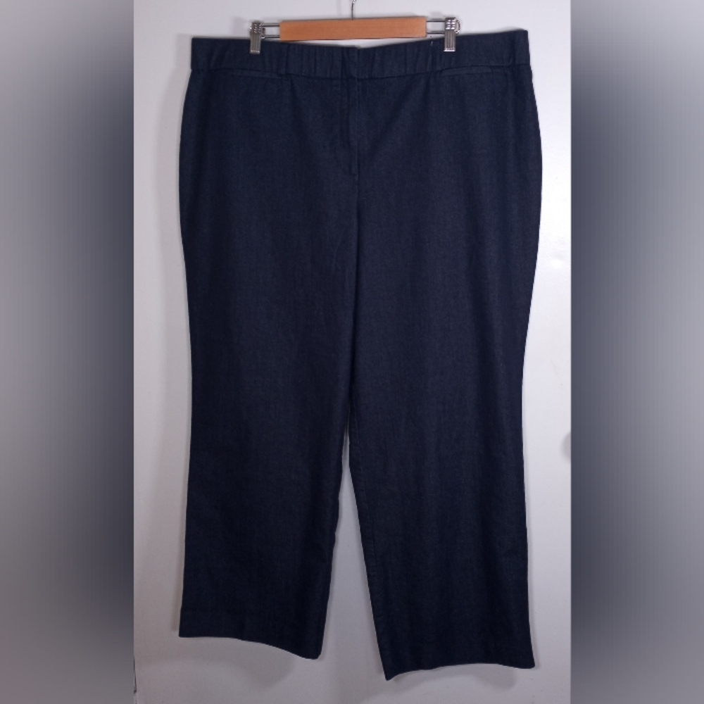New Directions High-Rise Dark Blue Pants Size 22 W